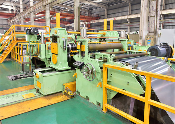 Metallo di alta precisione che fende linea striscia di rame d'ottone che fende linea macchine 4 x 650