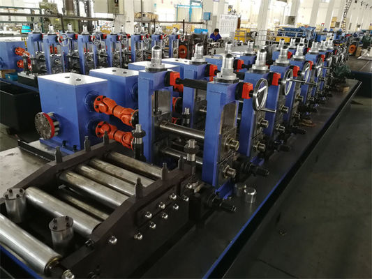 Tubo diritto della cucitura ERW che fa la linea di produzione saldata macchina del mulino di tubo d'acciaio HG 32