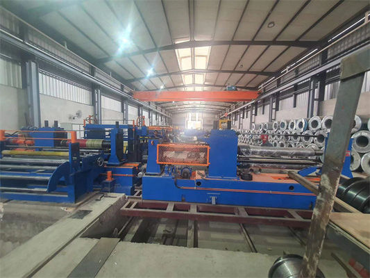 Bobina per arrotolare metallo che fende linea strato del acciaio al carbonio del CR che fende linea teste della taglierina del doppio