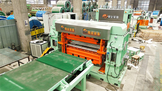 6Hi levigatore rotativo di taglio Fly Shear tagliato alla linea di lunghezza SUS acciaio inossidabile 0.2 - 2 X 850