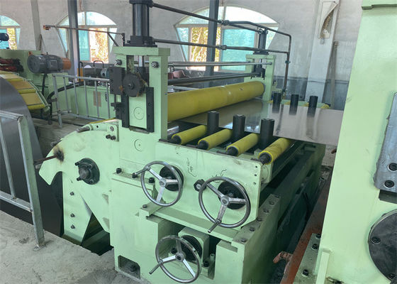 Metallo galvanizzato GI che fende linea lamiera di acciaio di Galvanlume che fende linea macchine 3 x 1250