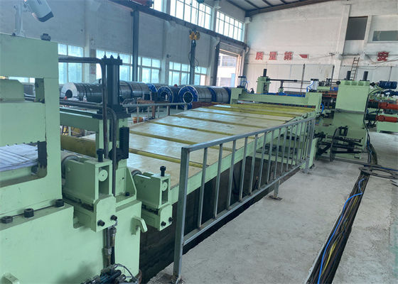 Bobina d'acciaio di alta precisione SS304 che fende linea macchine 0.3-3 x 1600