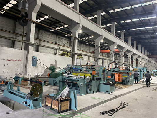Precisione longitudinale della bobina eccellente dell'acciaio rapido che fende 180mpm delle linee 4 x 1600
