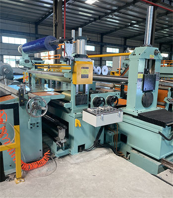 Linea di taglio di alluminio macchine 3,5 x 2200 di grande della bobina alta precisione di alluminio del piatto