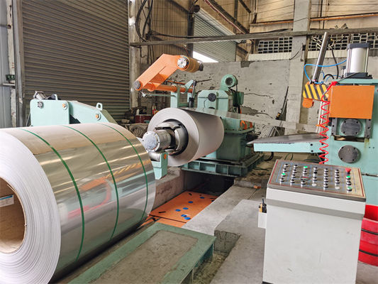 Bobina d'acciaio di velocità di SUS eccellente di precisione che fende le linee macchine 3 x 1600 3mm