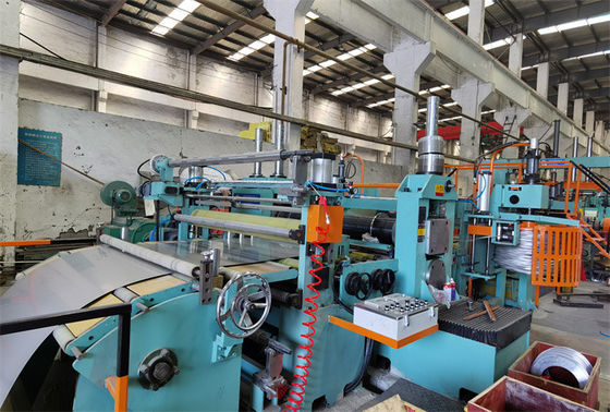 Bobina d'acciaio di velocità di SUS eccellente di precisione che fende le linee macchine 3 x 1600 3mm
