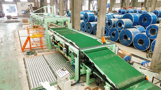 6Hi levigatore rotativo di taglio Fly Shear tagliato alla linea di lunghezza SUS acciaio inossidabile 0.2 - 2 X 850