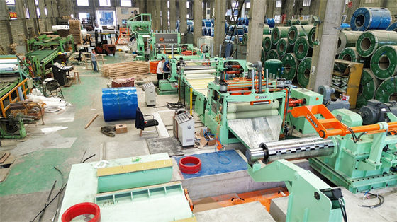 6Hi levigatore rotativo di taglio Fly Shear tagliato alla linea di lunghezza SUS acciaio inossidabile 0.2 - 2 X 850