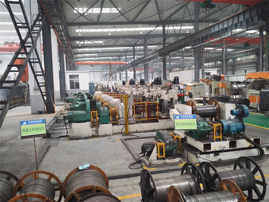 Tandem Cold Rolling Mill Line Machine per barre di acciaio piatto 4 x 35 mm