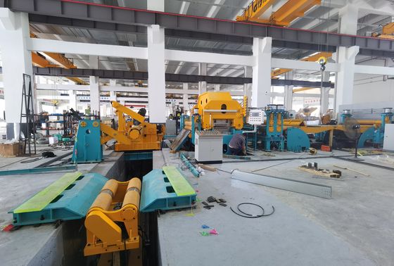 Linea di decollaggio di livellamento del taglio laser per lamiere di alluminio in acciaio inossidabile ad alta resistenza