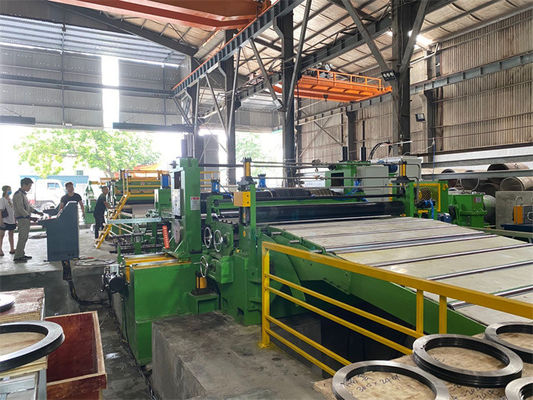Lamiera sottile di alta precisione che fende linea con le taglierine veloci del gemello del cambiamento