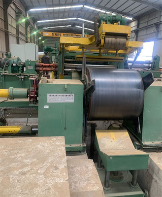 Linea di taglio laminata a caldo automatica macchine 1-6 x 1600 di acciaio al carbonio di ora
