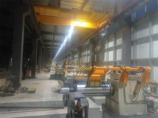 precisione di 3x1600 200mpm che fende linea bobina eccellente di acciaio rapido che fende linea macchina