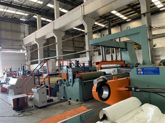 Precisione ad alta velocità che fende retrocedendo linea 360KW degli acciai inossidabili 3 x 1600
