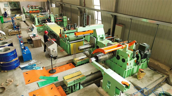 Slitter di precisione per linee di taglio di bobine di acciaio per taglio di acciaio inossidabile